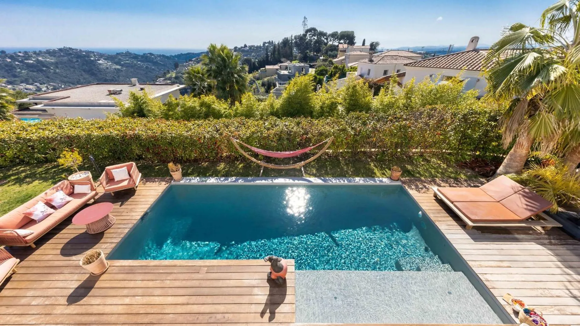 Beautiful Villa - Garden - Pool - Sea View ニース