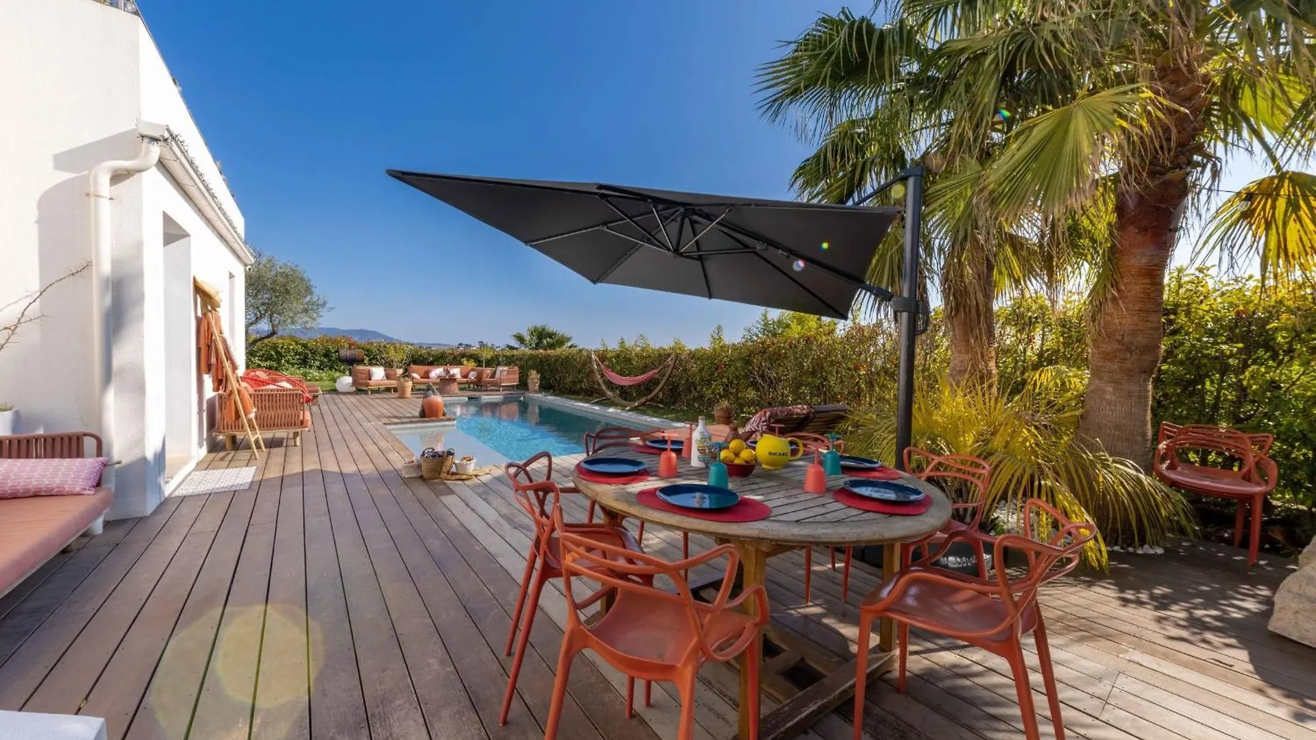Beautiful Villa - Garden - Pool - Sea View ニース 0*,