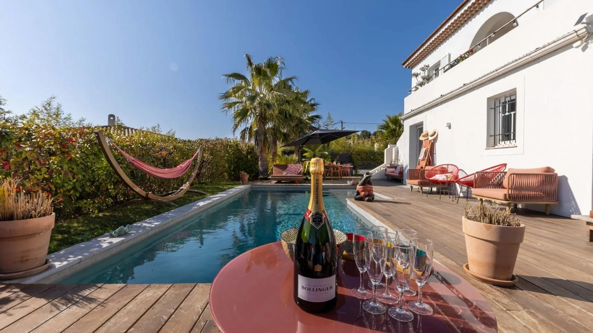 Beautiful Villa - Garden - Pool - Sea View ニース